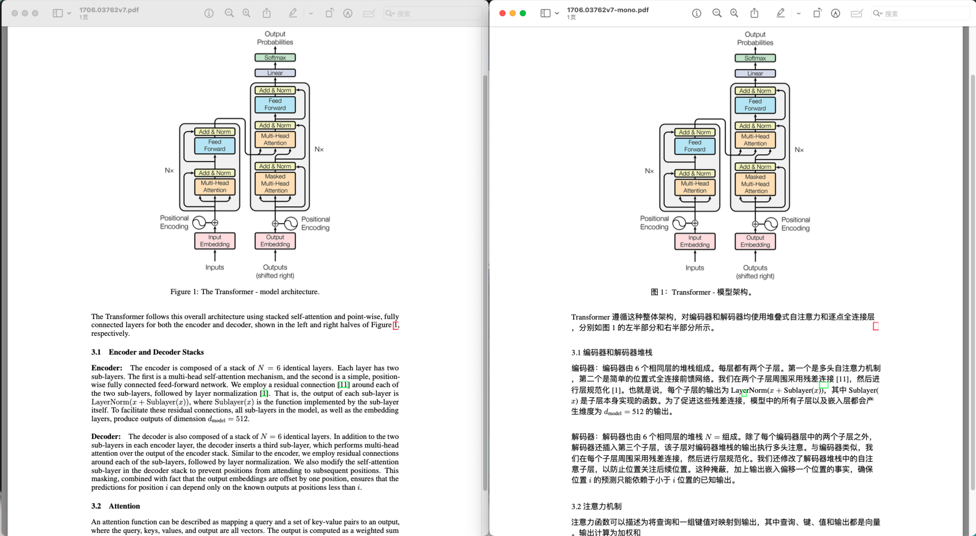 翻译效果